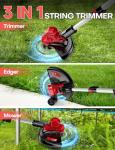 20V Cordless 3-in-1 Weed Wacker & Edger