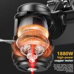 21V Cordless Grass Strimmer with 2 Batteries