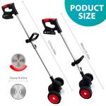 DROCOCASAD Cordless Electric Lawn Mower and Edger