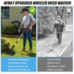 Cordless Electric Weed Wacker with 21V Battery