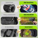 Cordless Handheld Leaf Blower with Batteries