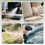 Cordless Handheld Leaf Blower with Batteries