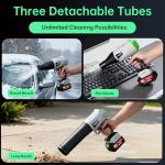 Yogin 600000RPM Handheld Leaf Blower with Batteries