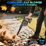 Xamanabu Cordless Leaf Blower with 2 Batteries
