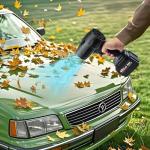 Cordless Handheld Leaf Blower with Batteries