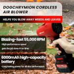Cordless Leaf Blower for Lawn and Patio Care