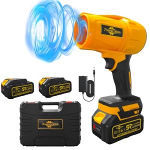 RhovixSter Cordless Electric Leaf Blower with Batteries