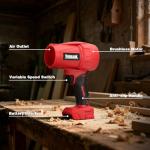 Cordless Electric Leaf Blower for Milwaukee Batteries