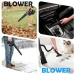 Dunalnuz Cordless Leaf Blower with Batteries and Charger