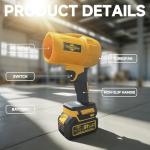 RhovixSter Cordless Electric Leaf Blower with Batteries