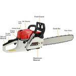 58cc 20-Inch Gas Chainsaw for Tree Cutting
