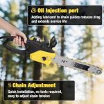 16 Inch 2500W Electric Chainsaw for Pruning