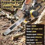 16 Inch 2500W Electric Chainsaw for Pruning