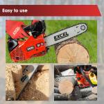 Petrol Chainsaw 25cc 12" Bar & 2 Chains