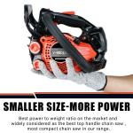 V-MODEST 2511 12" Petrol Chainsaw for Climbing