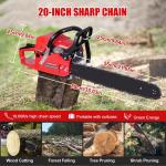 Powerful 52cc Petrol Chainsaw with 20" Bar
