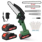 Mini Cordless Electric Chainsaw with 2 Batteries