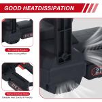 12-Inch Cordless Chainsaw with 2 Batteries