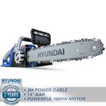 Hyundai 14" Electric Chainsaw 1600W Anti-Kickback