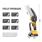 48V Cordless Mini Electric Chainsaw with Batteries