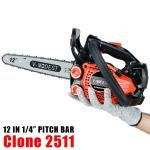 V-MODEST 2511 12" 25cc Petrol Chainsaw