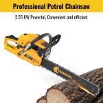 58cc Heavy Duty Petrol Chainsaw with 20" Bar