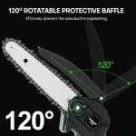 Mini Cordless Electric Chainsaw with 2 Batteries