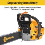 58cc Heavy Duty Petrol Chainsaw with 20" Bar