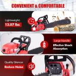 52cc Heavy-Duty Petrol Chainsaw with 20" Bar