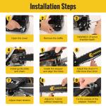 58cc Heavy Duty Petrol Chainsaw with 20" Bar