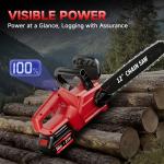 21V Cordless Chainsaw with Battery for Makita