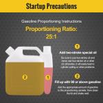 58cc Heavy Duty Petrol Chainsaw with 20" Bar