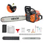 VEVOR 62cc Gas Chainsaw with 20-Inch Bar