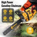 58cc 20" Easy-Start Petrol Chainsaw Top Handle