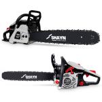 54.5cc Petrol Chainsaw with 20" Bar & 3 Chains