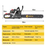 58cc 18" Petrol Chainsaw with Easy Start