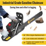 58cc 18" Petrol Chainsaw with Easy Start
