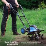 Hyundai 1500W Electric Garden Tiller 45cm
