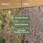 VonHaus Cordless Garden Tiller with 20V Battery