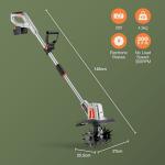 VonHaus Cordless Garden Tiller with 20V Battery