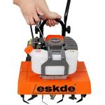 Eskde 43cc 2-Stroke Mini Garden Tiller