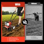 52CC Petrol Garden Cultivator Tiller Rotavator