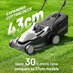 Litheli 40V Cordless Lawnmower with Brushless Motor