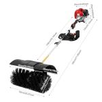 52CC Gas Powered Lawn Sweeper Brush Tool