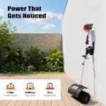 52CC Gas Powered Lawn Sweeper Brush Tool
