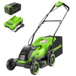 Greenworks 40V 14" Cordless Electric Lawn Mower