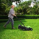 Happygrill 13-Inch Electric Lawn Mower with Grass Bag
