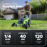 Greenworks 40V 14" Cordless Electric Lawn Mower