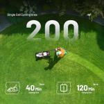 Litheli Cordless 20V Lawn Mower with Battery