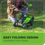 Greenworks 40V 14" Cordless Electric Lawn Mower